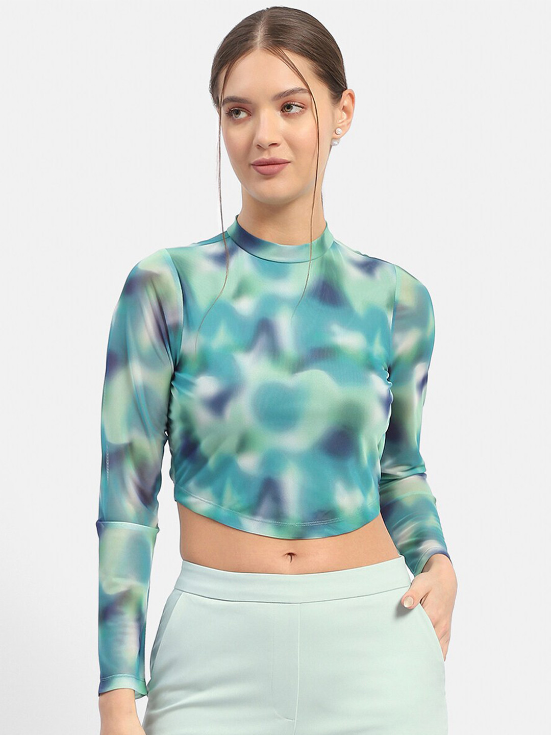 Madame Tie and Dye Crop Top