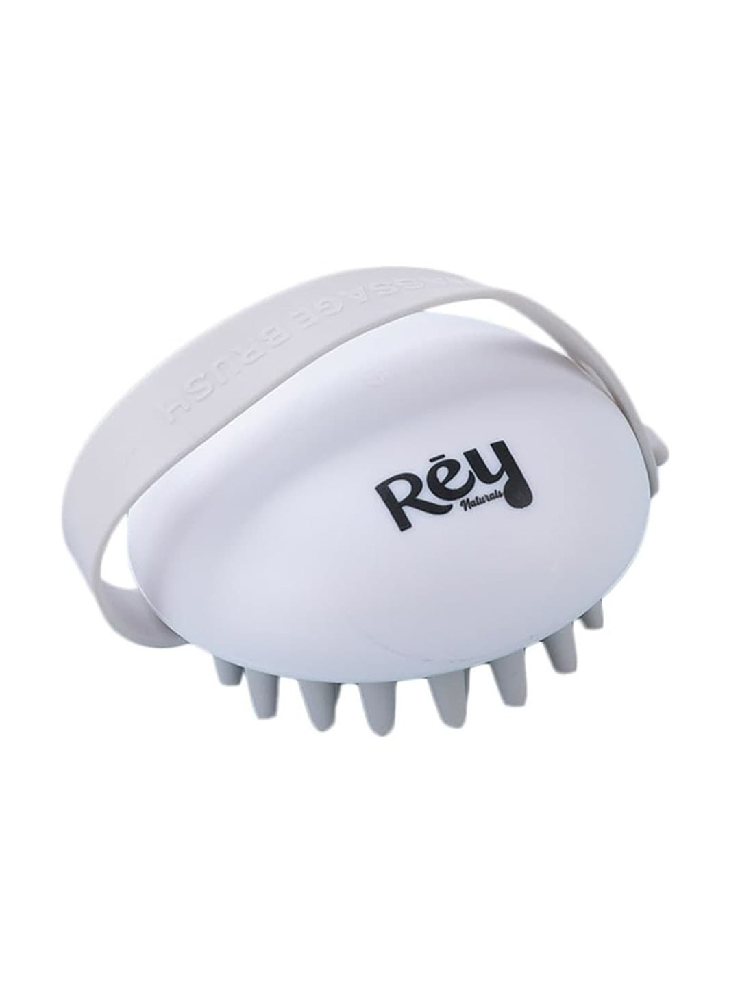 Rey Naturals Shampoo & Hair Oiling Hair Scalp Massager Brush