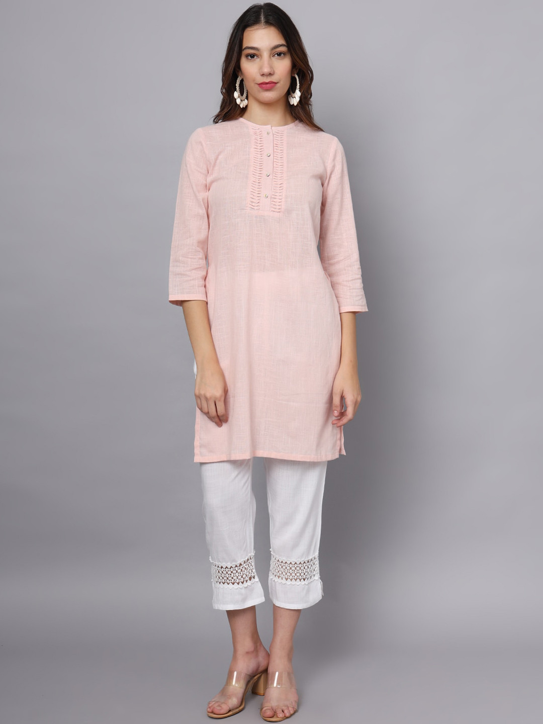 Ojjasvi Regular Straight Kurti & Trousers
