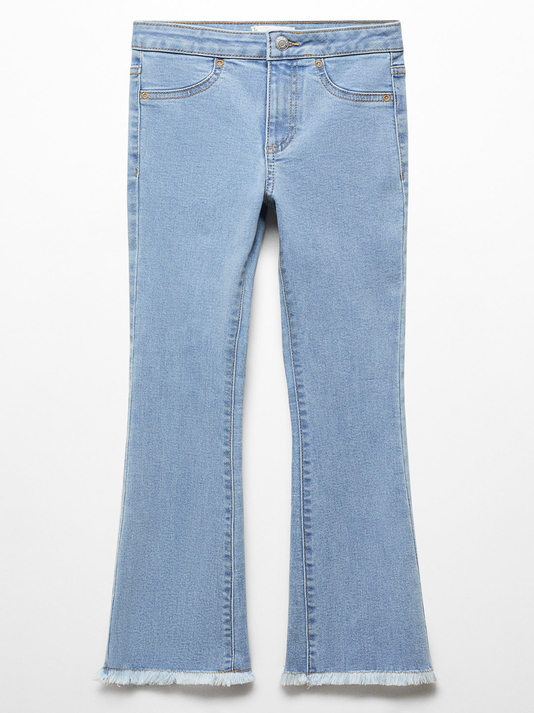 Mango Kids Girls Bootcut Stretchable Jeans