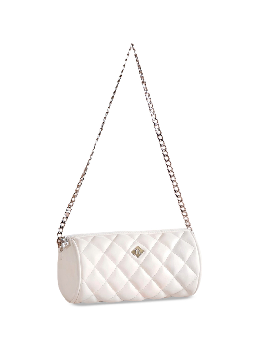 Nestasia Quilted Structured Shoulder Bag