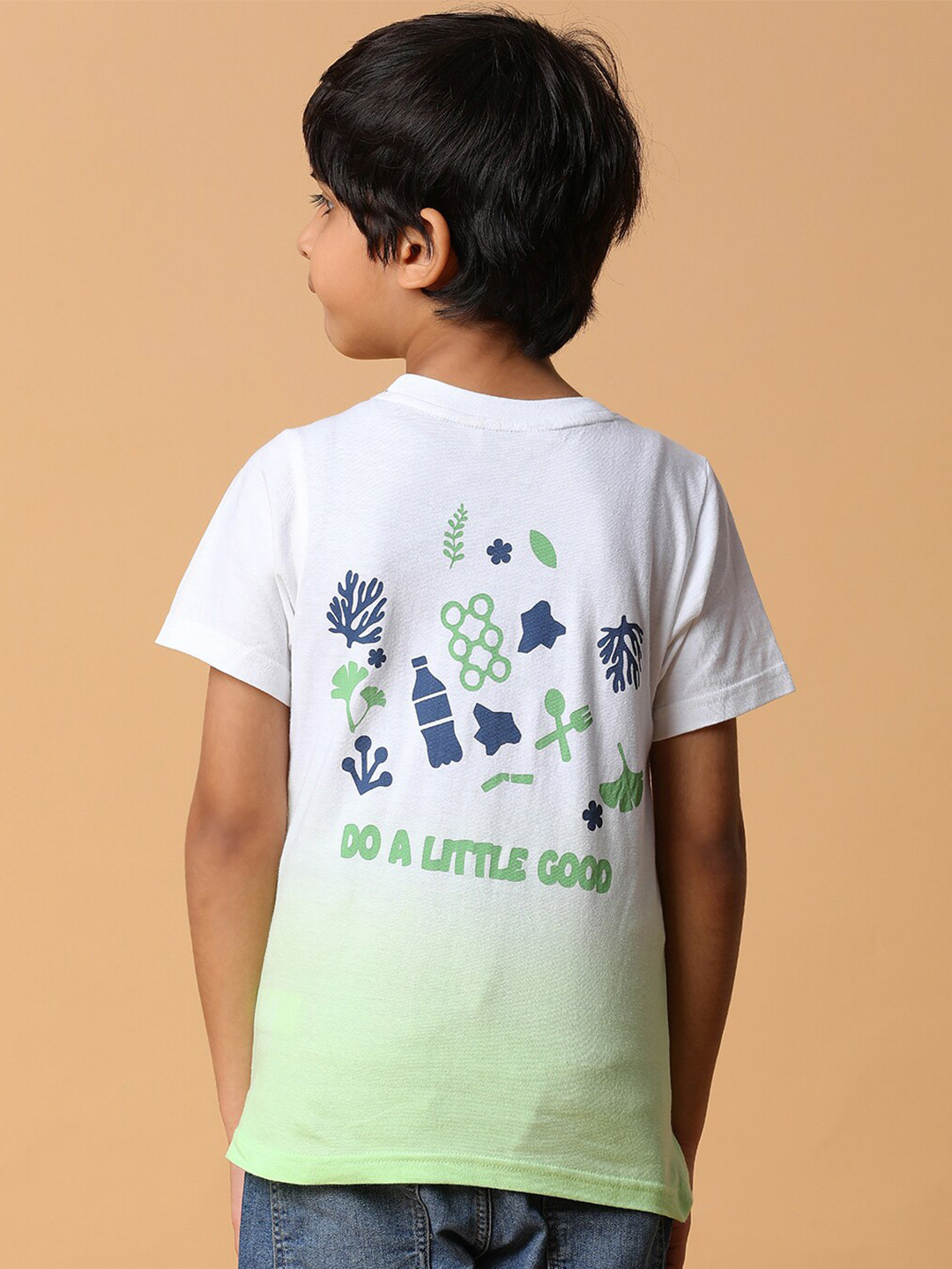 TALES & STORIES Boys Printed Applique T-shirt