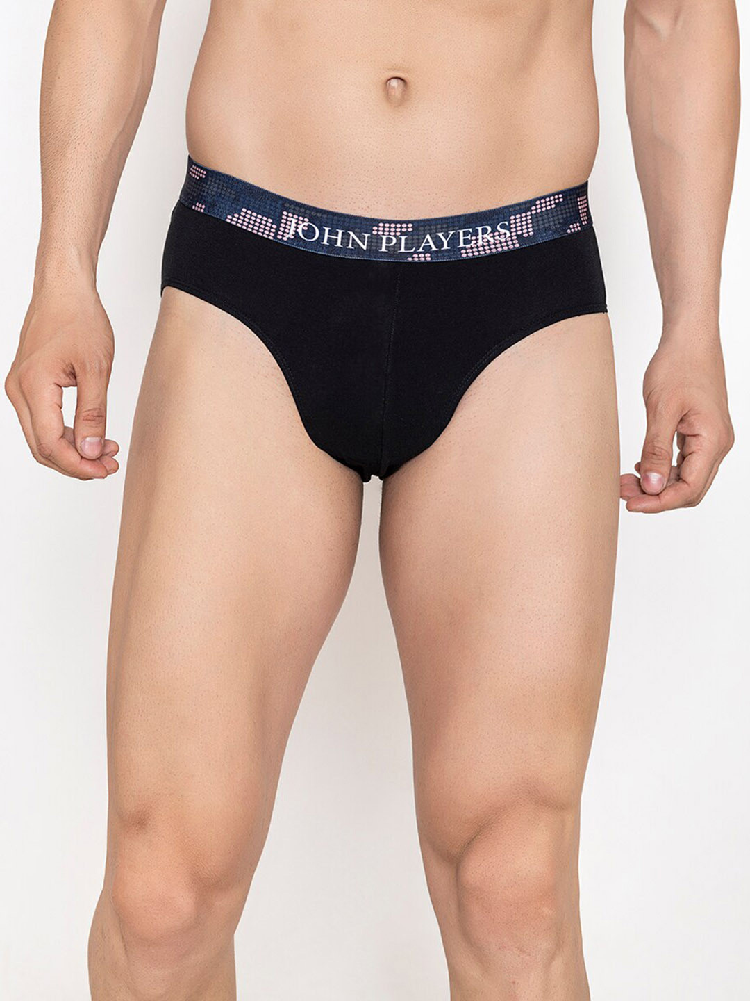 John Players Cotton Contoured Pouch Basic Briefs JBF033M13S