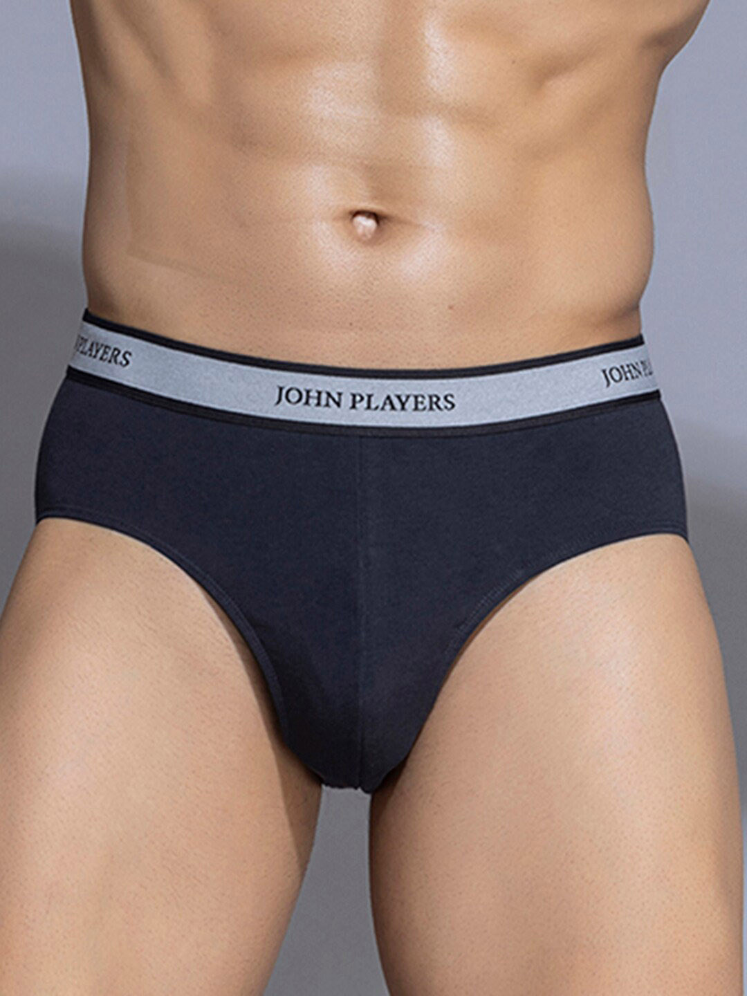 John Players Cotton Contoured Pouch Basic Briefs JBF039M08S