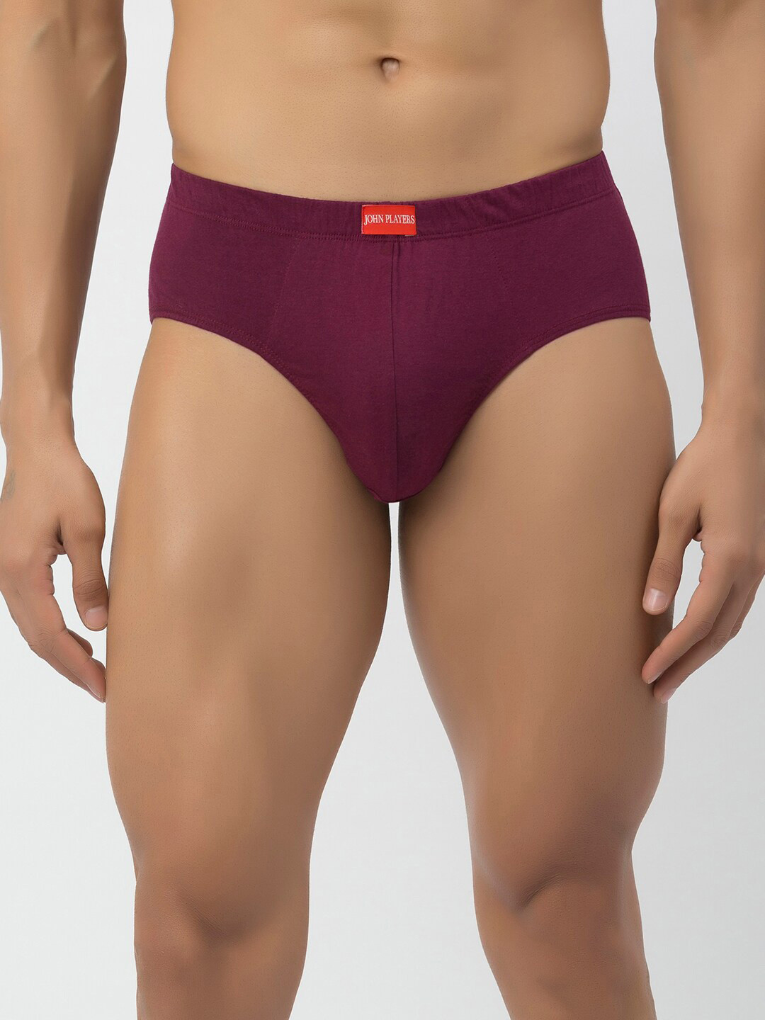 John Players Mid-Rise Contoured Pouch Basic Briefs JBF001M15S