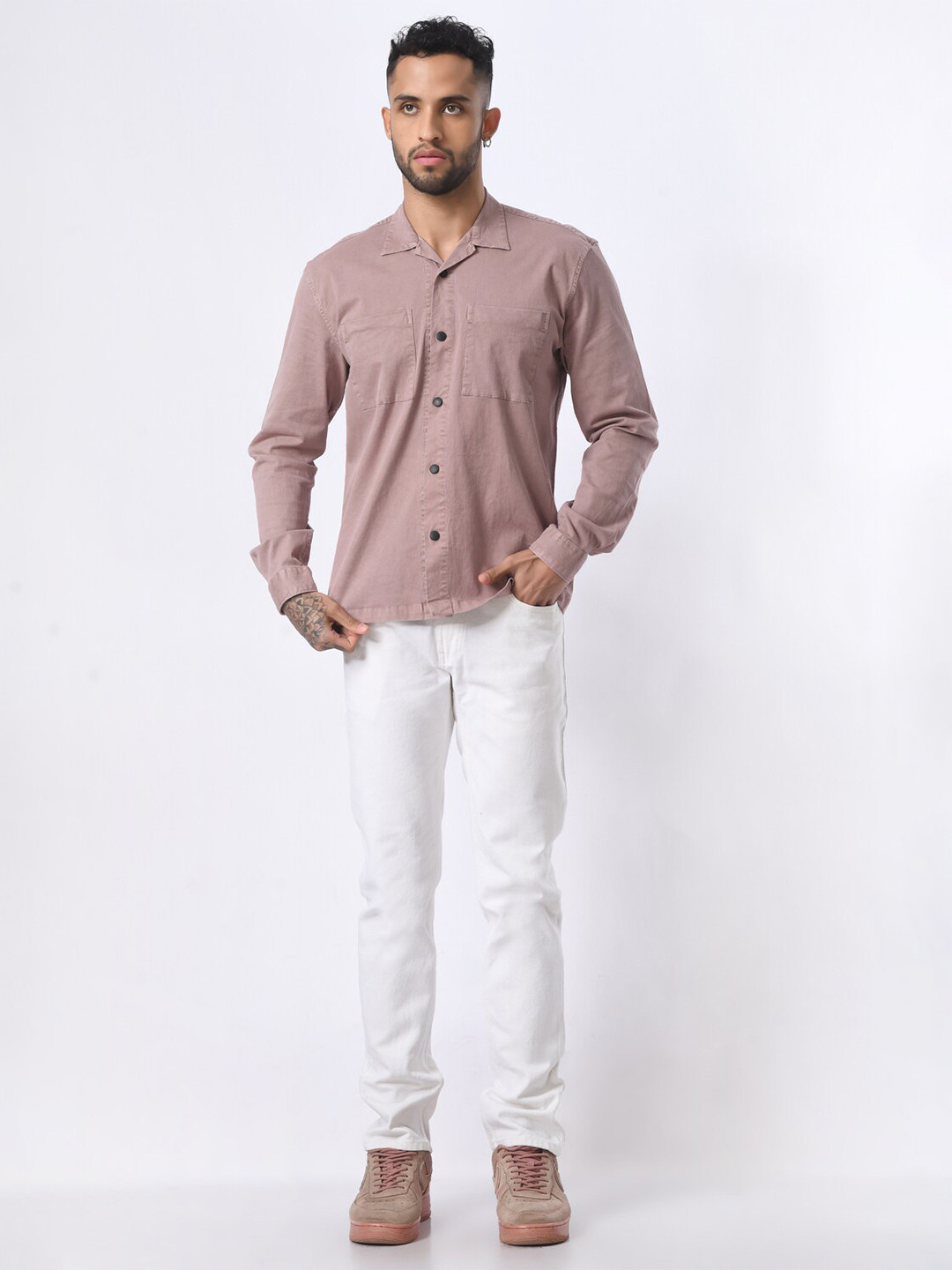 PURPLEMANGO THE FRUIT OF FASHION Men Relaxed Opaque Casual Shirt