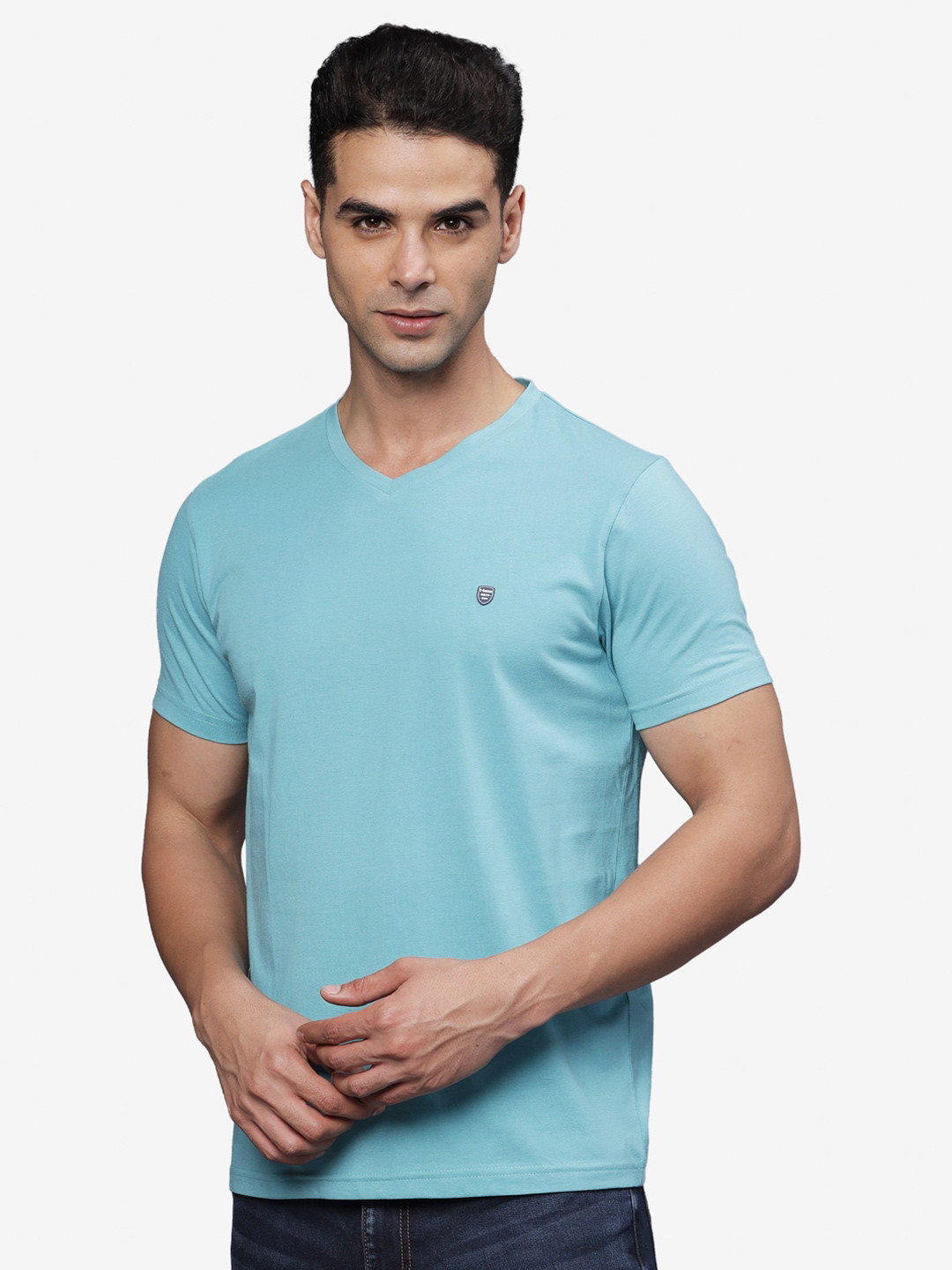 t-base Men V-Neck T-shirt