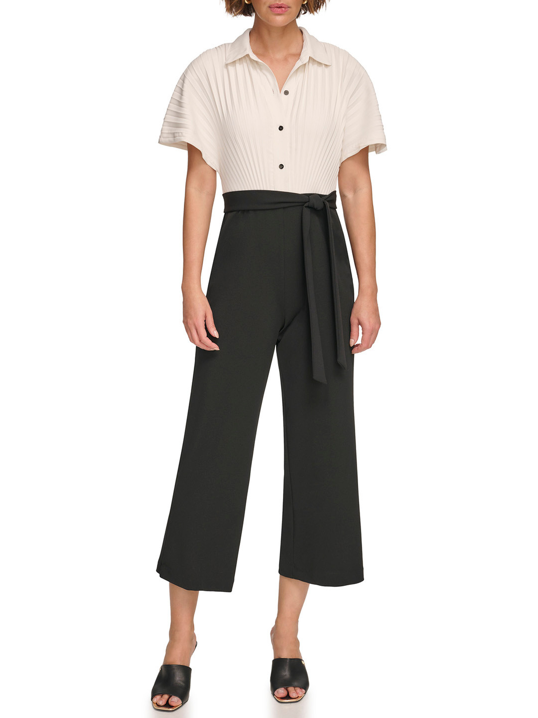 DKNY Self Design Basic Jumpsuit