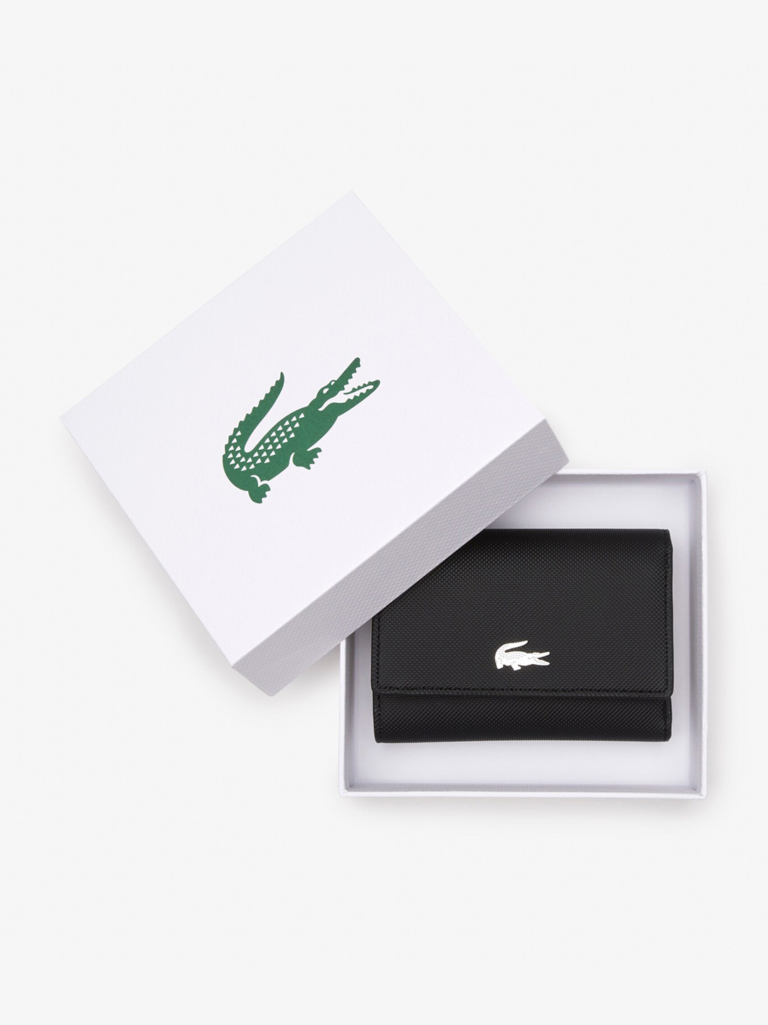 Lacoste Women RFID Three Fold Wallet