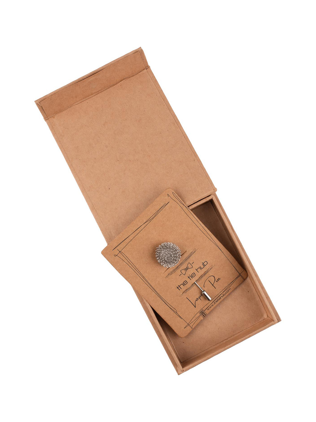 The Tie Hub Men Flower Lapel Pin