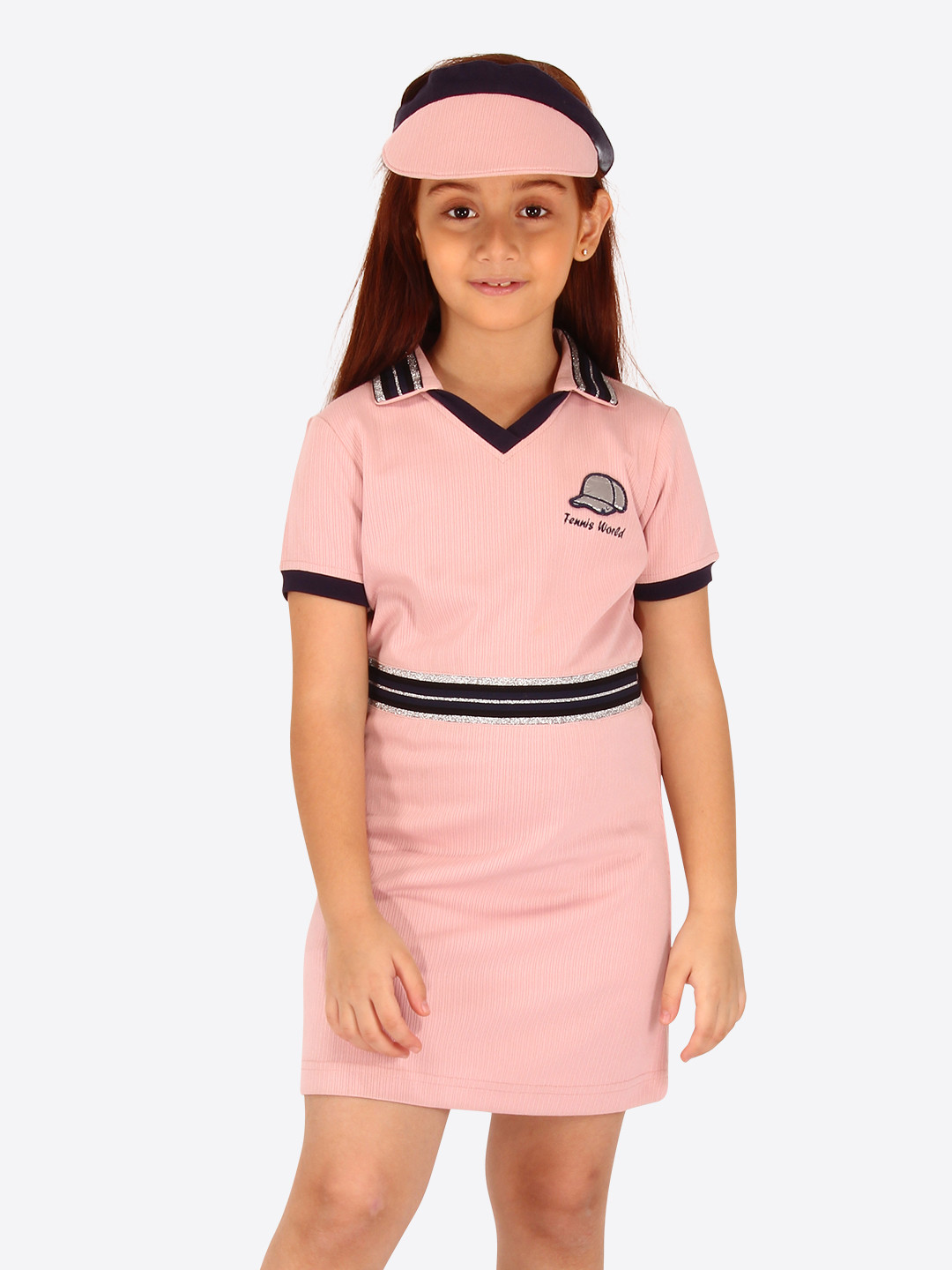 CUTECUMBER Shirt Collar A-Line Dress