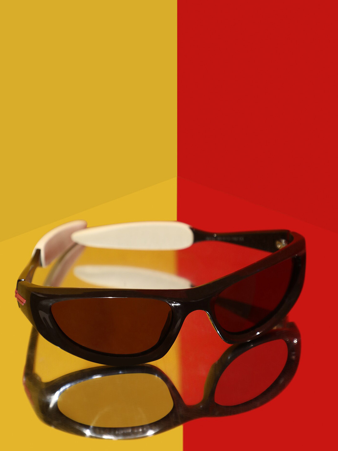 LULU & SKY Women Sports Sunglasses P5012-COFFEE