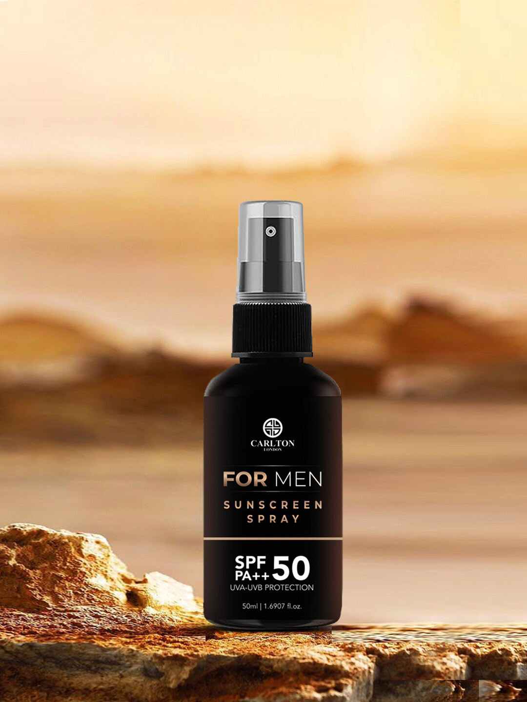 Carlton London Sunscreen Spray SPF 50 PA++ With Aloe Vera - 50ml