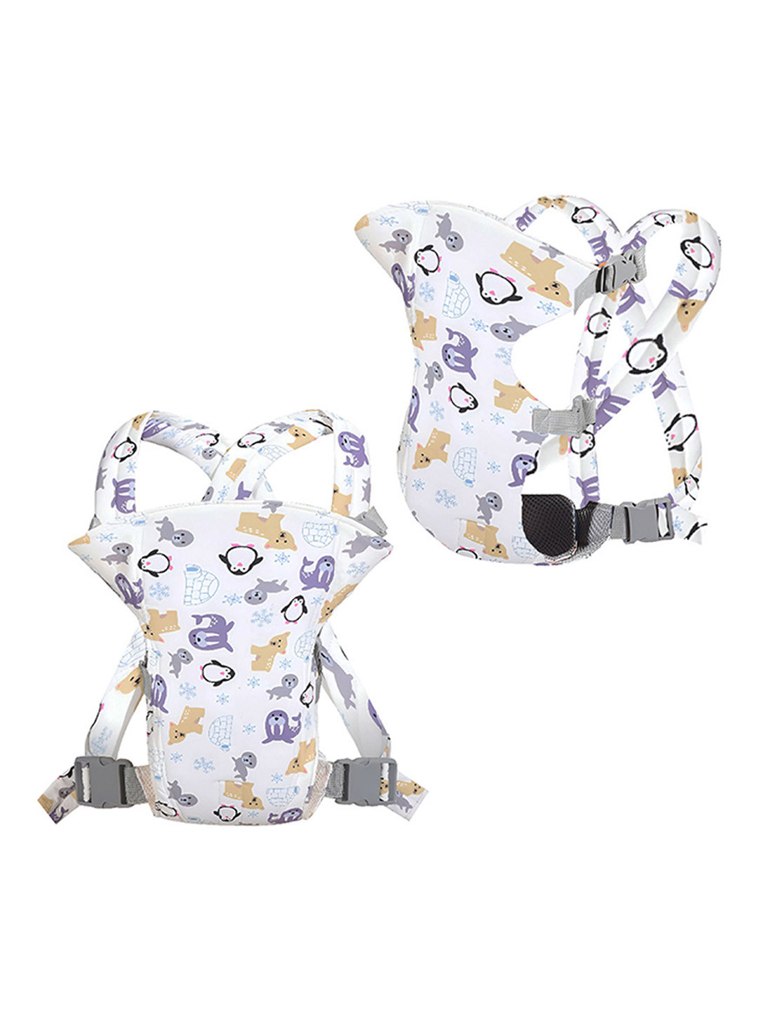 BAESD Infants Printed Breathable 2 in1 Baby Carriers