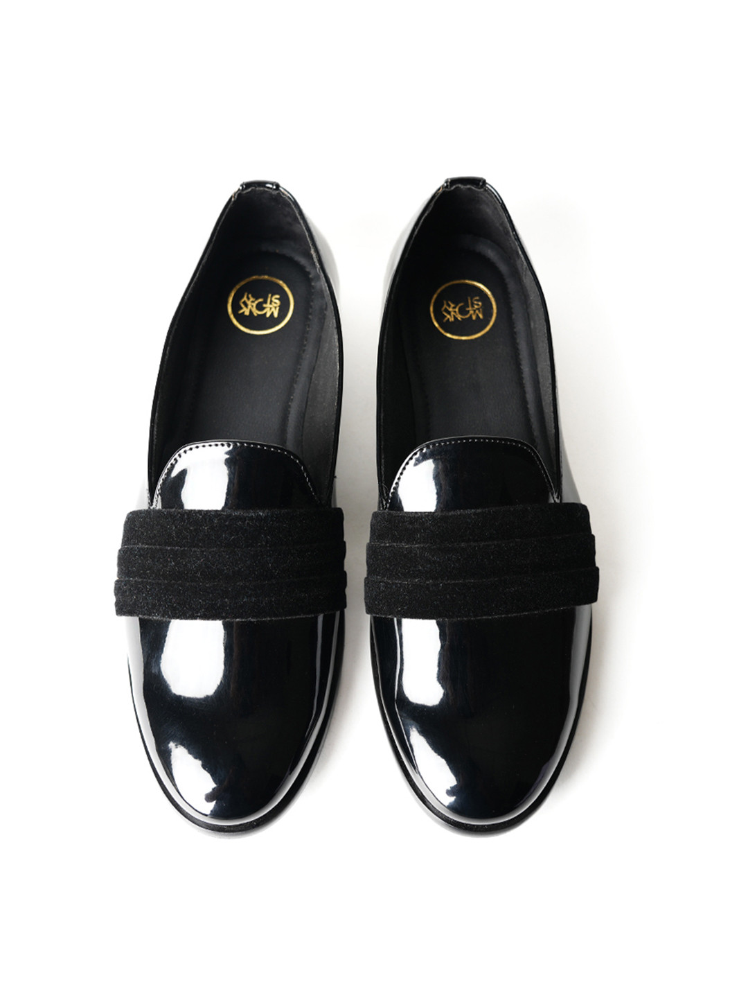 MONKSTORY Men PU Slip-On Sneakers