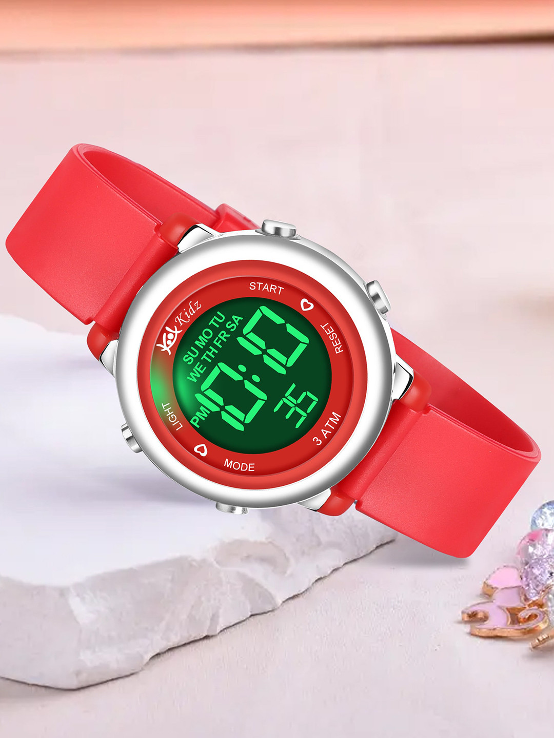 Kool Kidz Kids Printed Digital Watch KOOL KIDZ DIGITAL WATCH FOR KIDS KK 272 RD