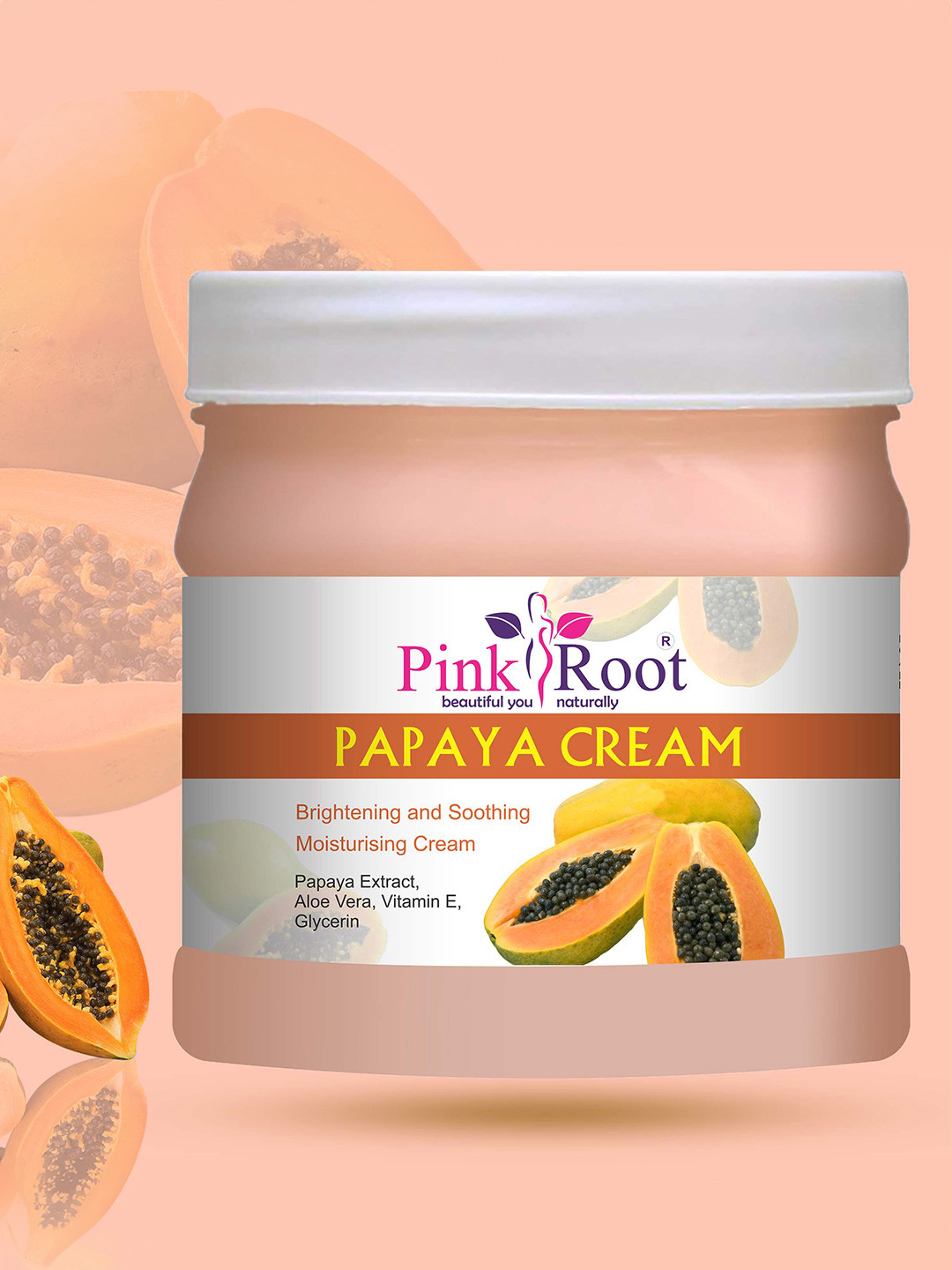 Pink Root Papaya Moisturising Cream - 500 ml