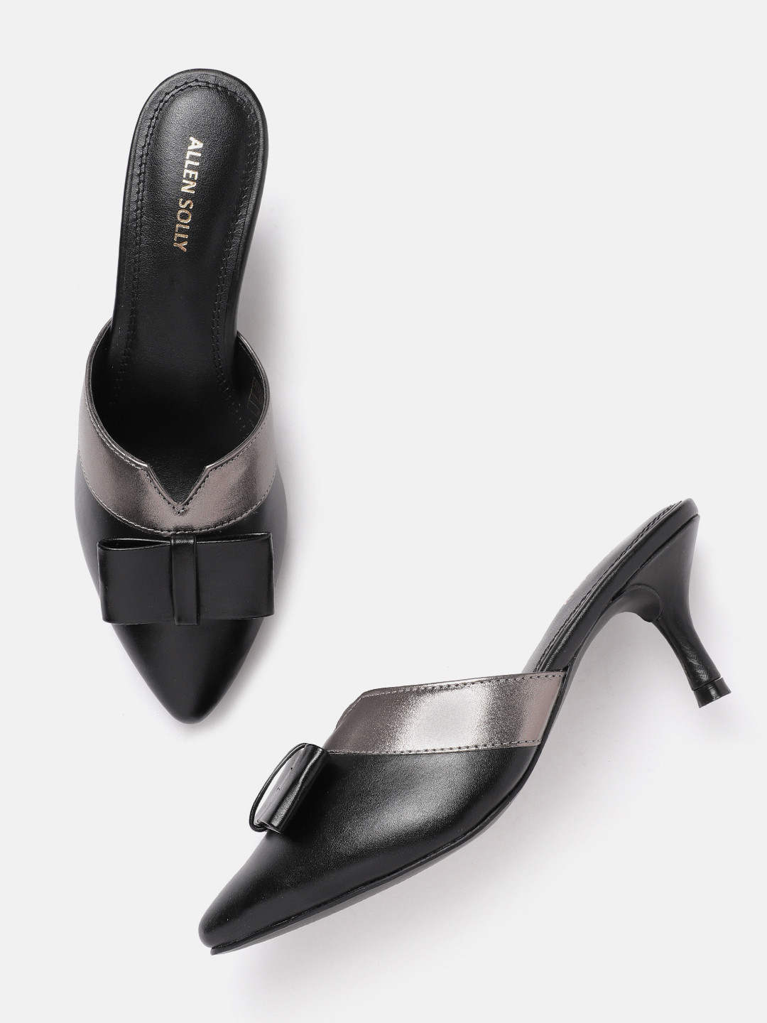 Allen Solly Kitten Pumps with Bows