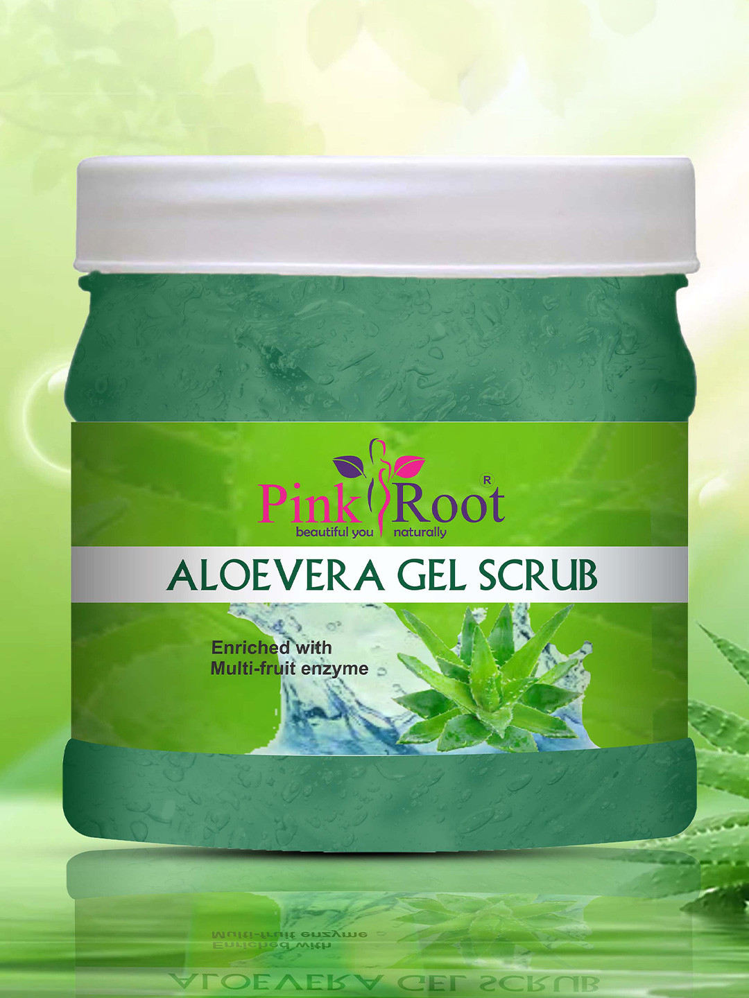 Pink Root Aloe Vera Gel Scrub - 500 ml