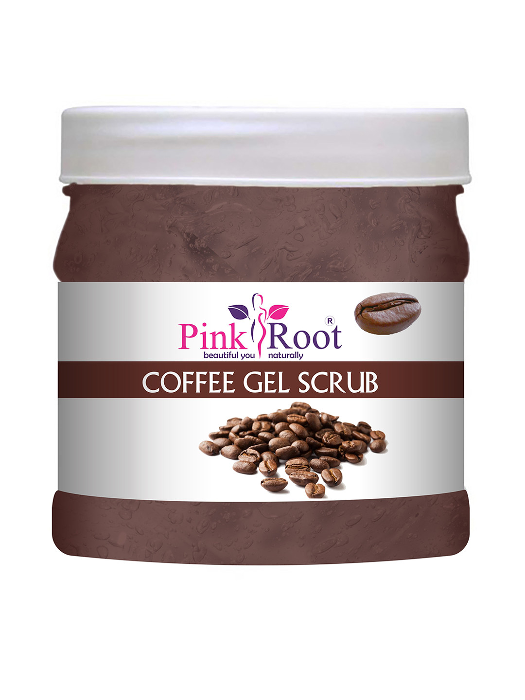 Pink Root Coffee Gel Scrub - 500 ml