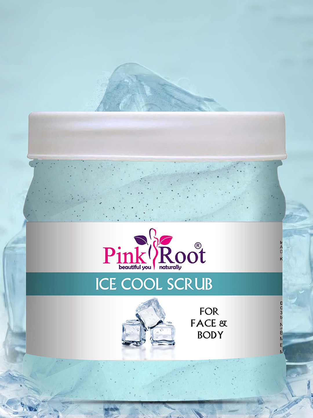 Pink Root Ice Cool Facial Scrub - 500 ml