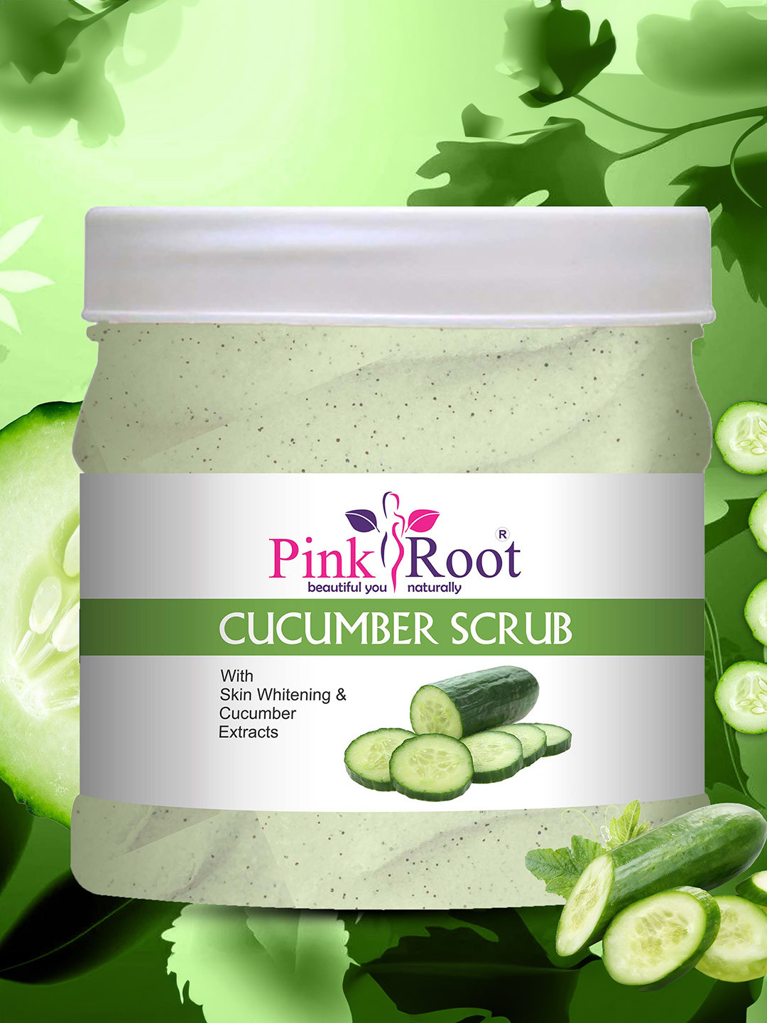 Pink Root Cucumber Scrub - 500 ml