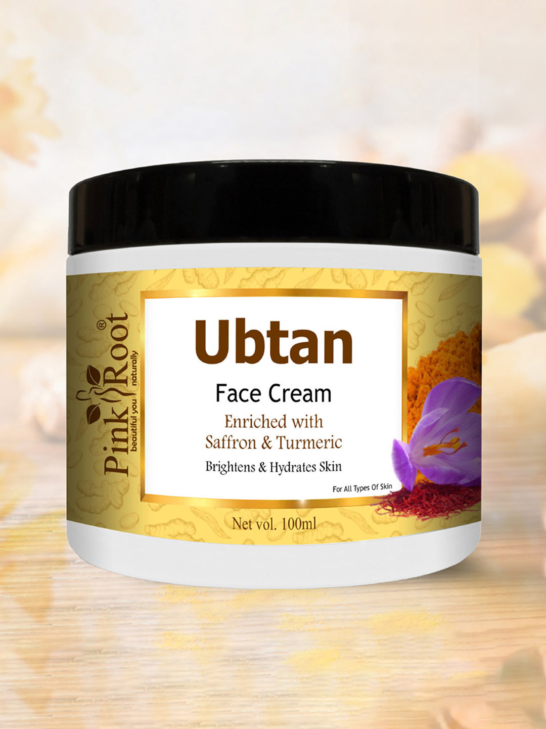 Pink Root Ubtan Face Cream - 100 gm