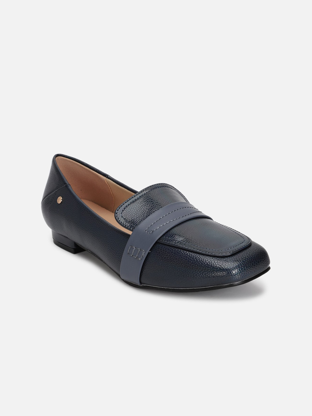 Allen Solly Woman Textured Penny Loafers