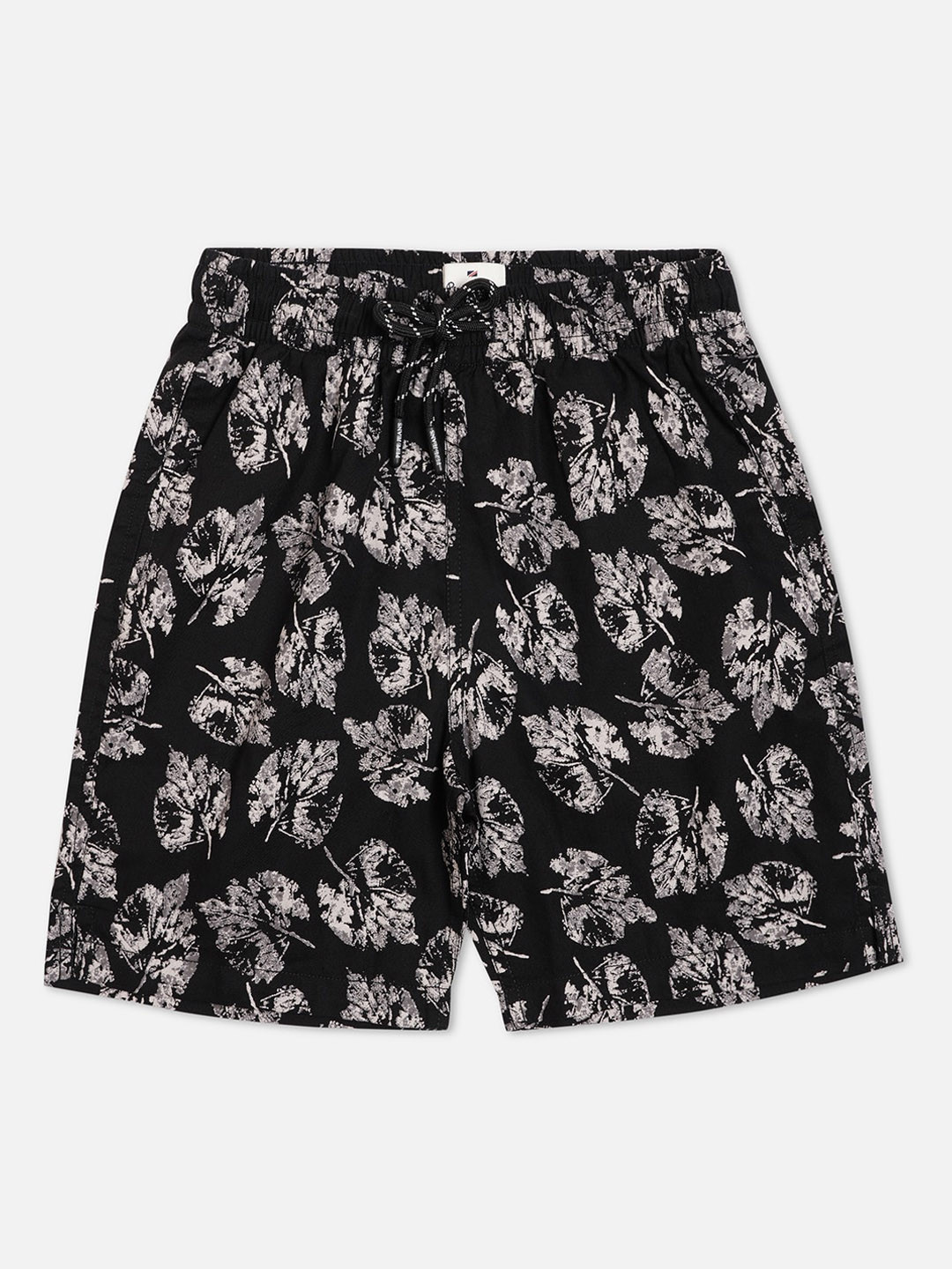 Pepe Jeans Boys Benji Floral Printed Twill Weave Pure Cotton Shorts