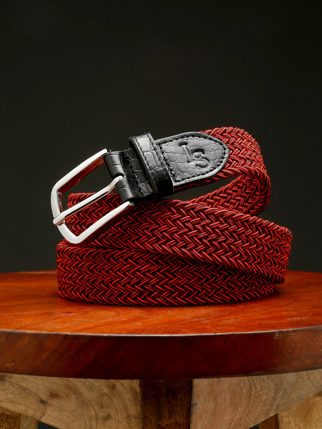 LOUIS STITCH Men Premium Braided Casual Belt