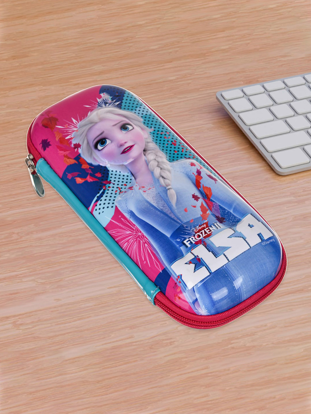 Kuber Industries Kids Elsa Printed Pen Case