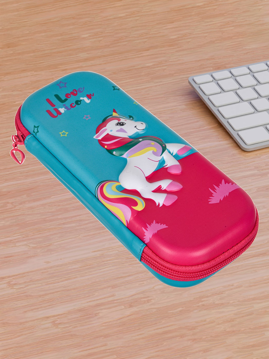 Kuber Industries Kids Unicorn Printed Pen Case