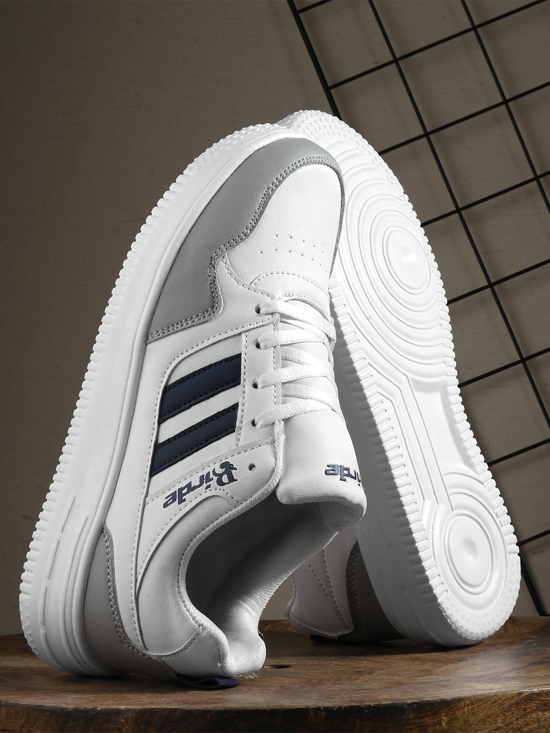 BIRDE Men Leather Walking Shoes