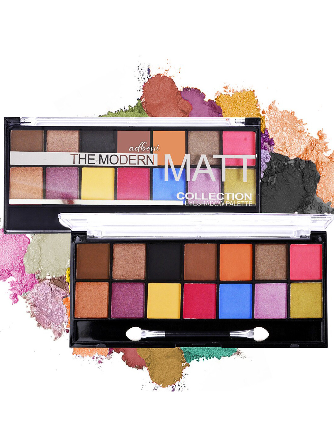 Adbeni The Modern Matt Collection 14 Colour Eyeshadow Palette 18 gm - Shade 03