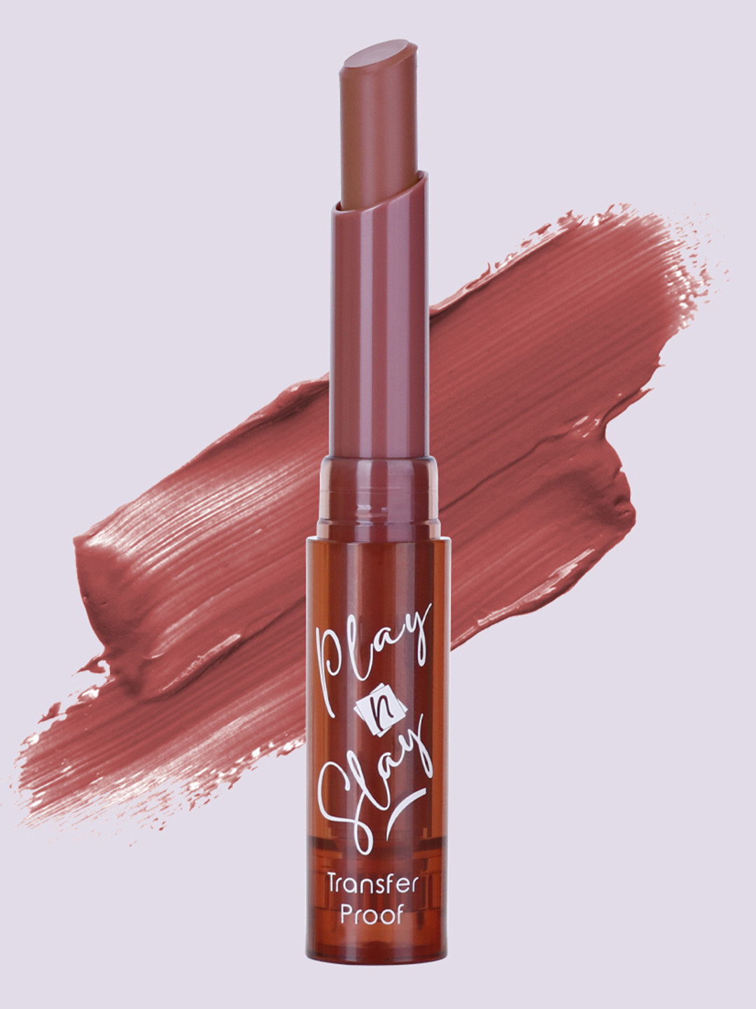 Half N Half Play N Slay Transfer proof Lipstick - Desert Sun