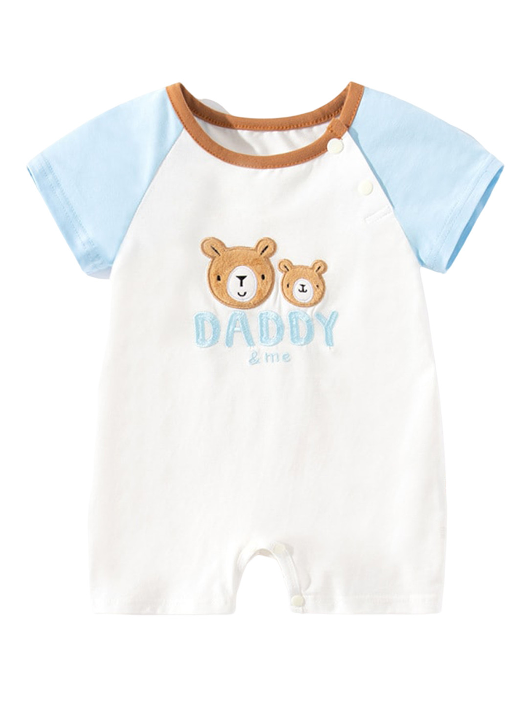 StyleCast x Revolte Kids Conversational Printed Cotton Romper