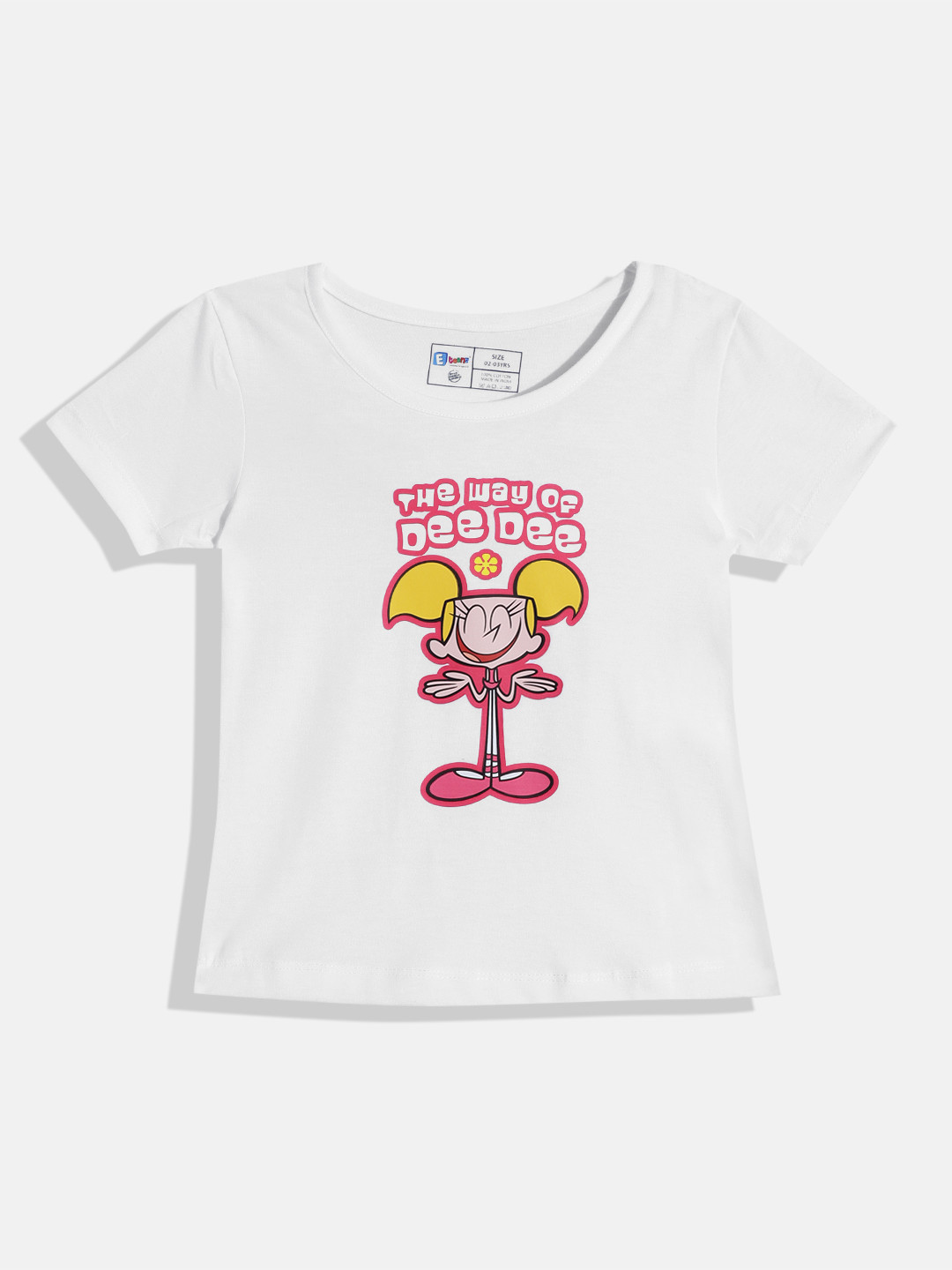 Eteenz Girls Premium Cotton Dee Dee Printed T-shirt