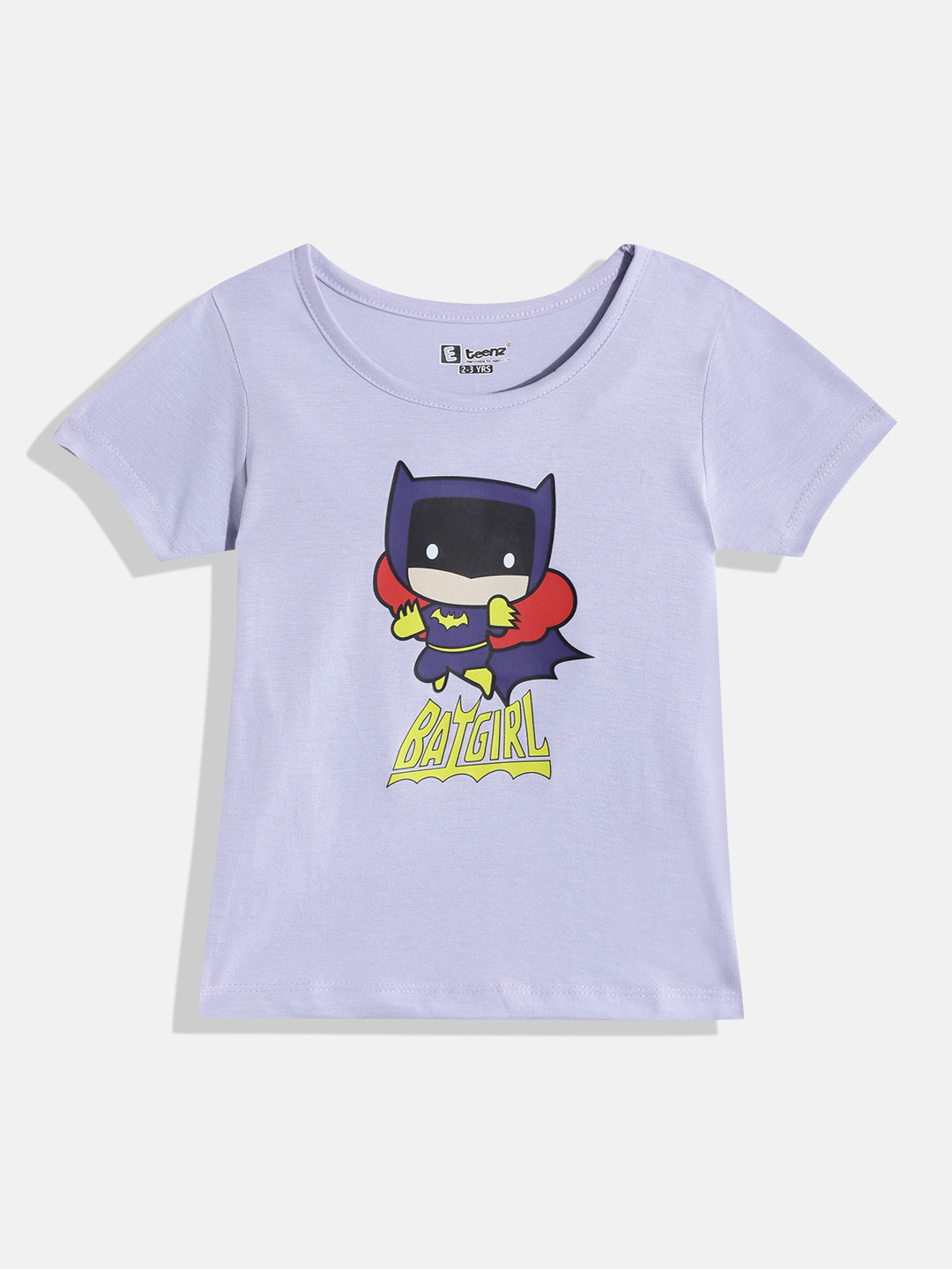 Eteenz Girls Premium Cotton Batgirl Printed T-shirt