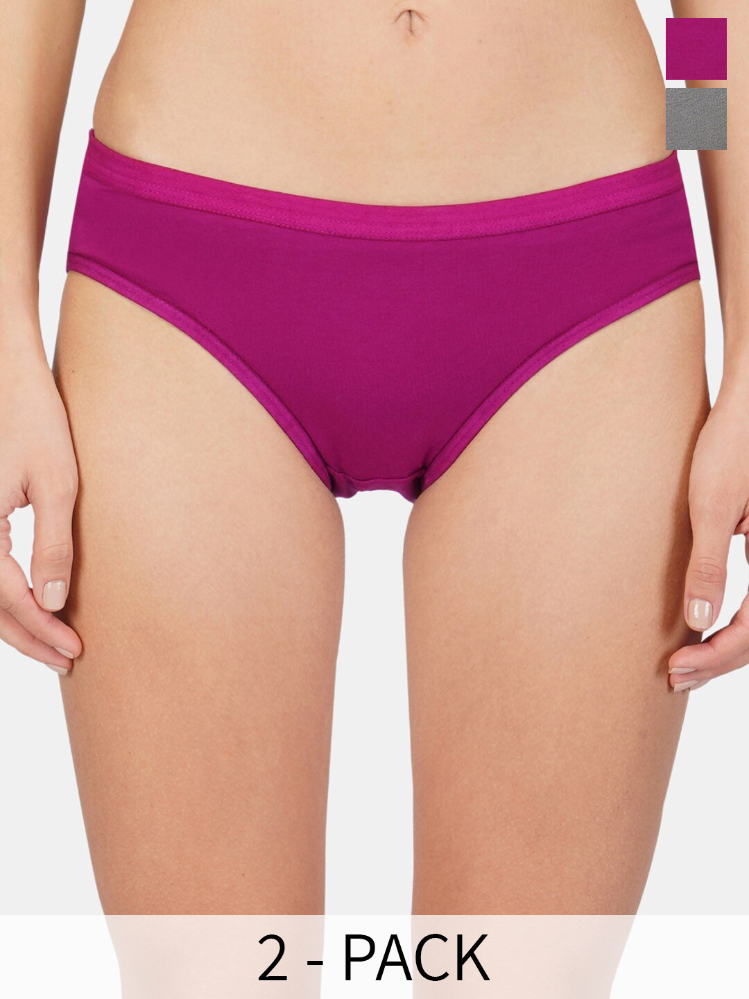 BLEEDING HEART 2-Pcs 4 Way Stretch Bikini Briefs