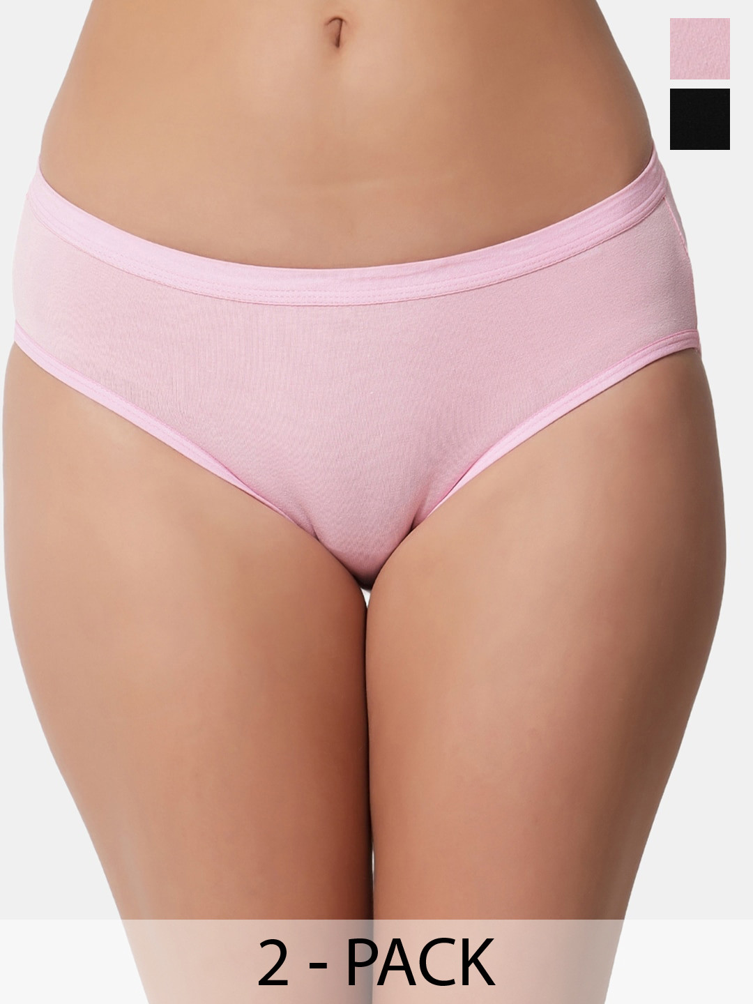 BLEEDING HEART Pack Of 2 4 Way Stretch Bikini Briefs