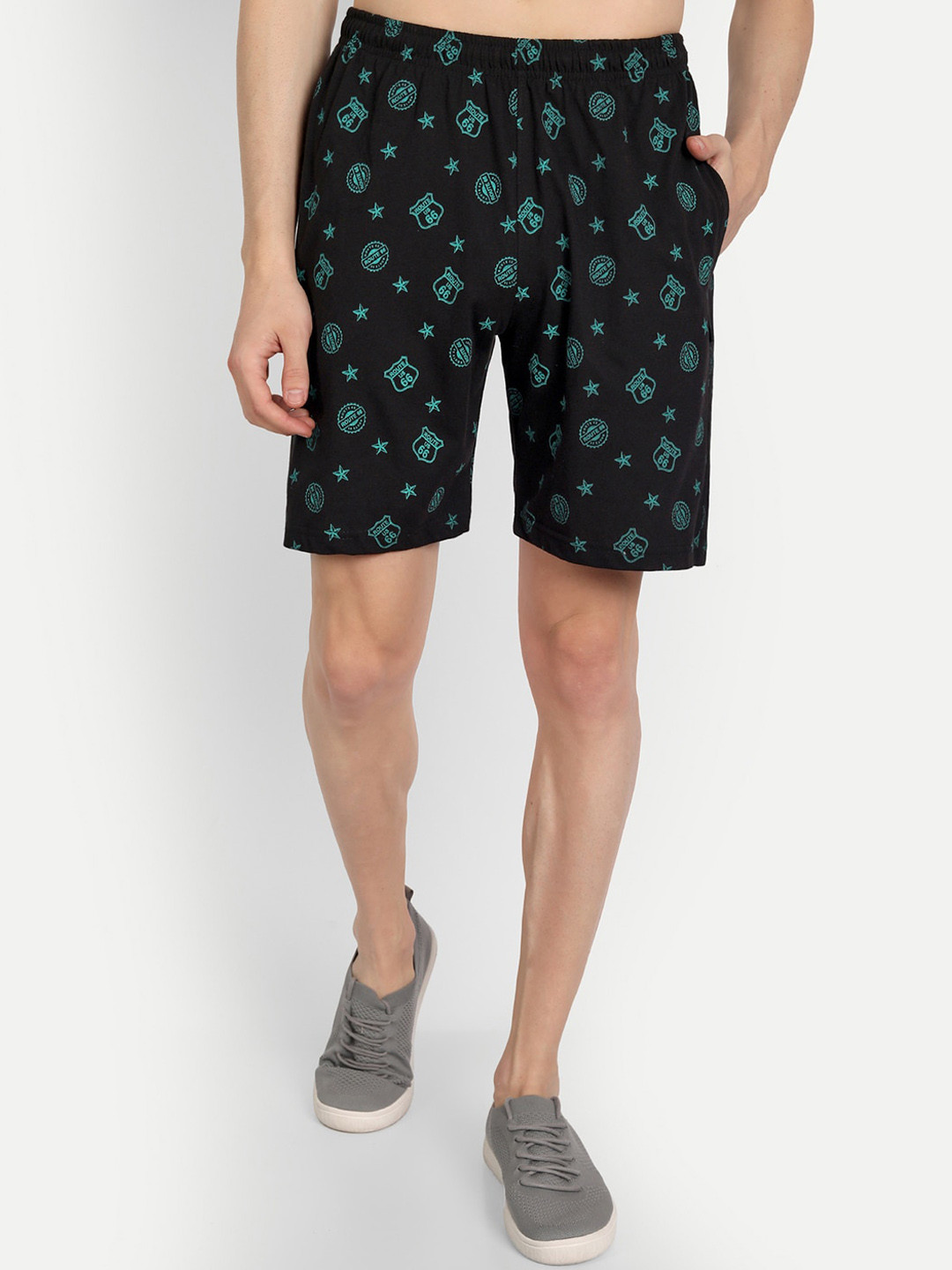 ZEFFIT Men Conversational Printed Sports Shorts