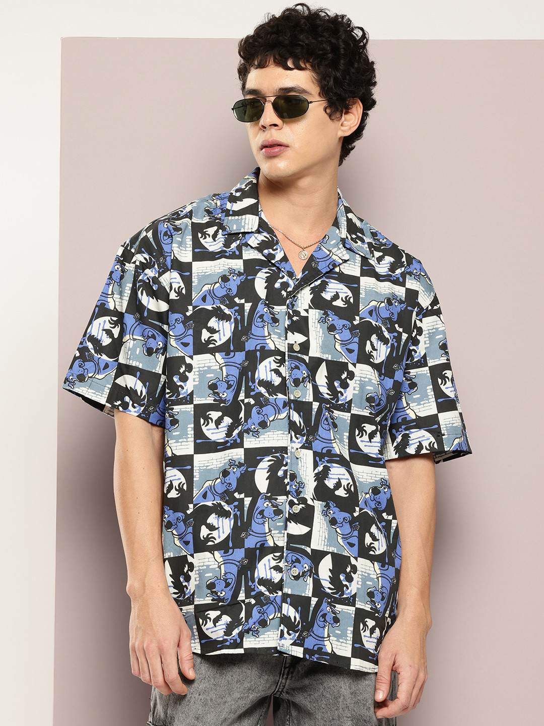 Kook N Keech Toons Scooby-Doo Printed Cotton Shirt
