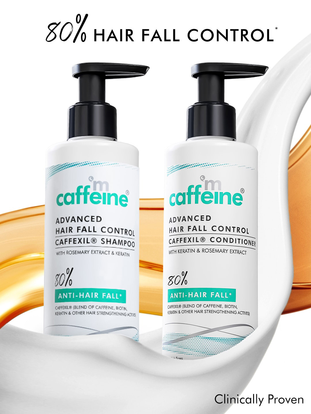 MCaffeine Caffexil Advanced Hair Fall Control Shampoo & Conditioner