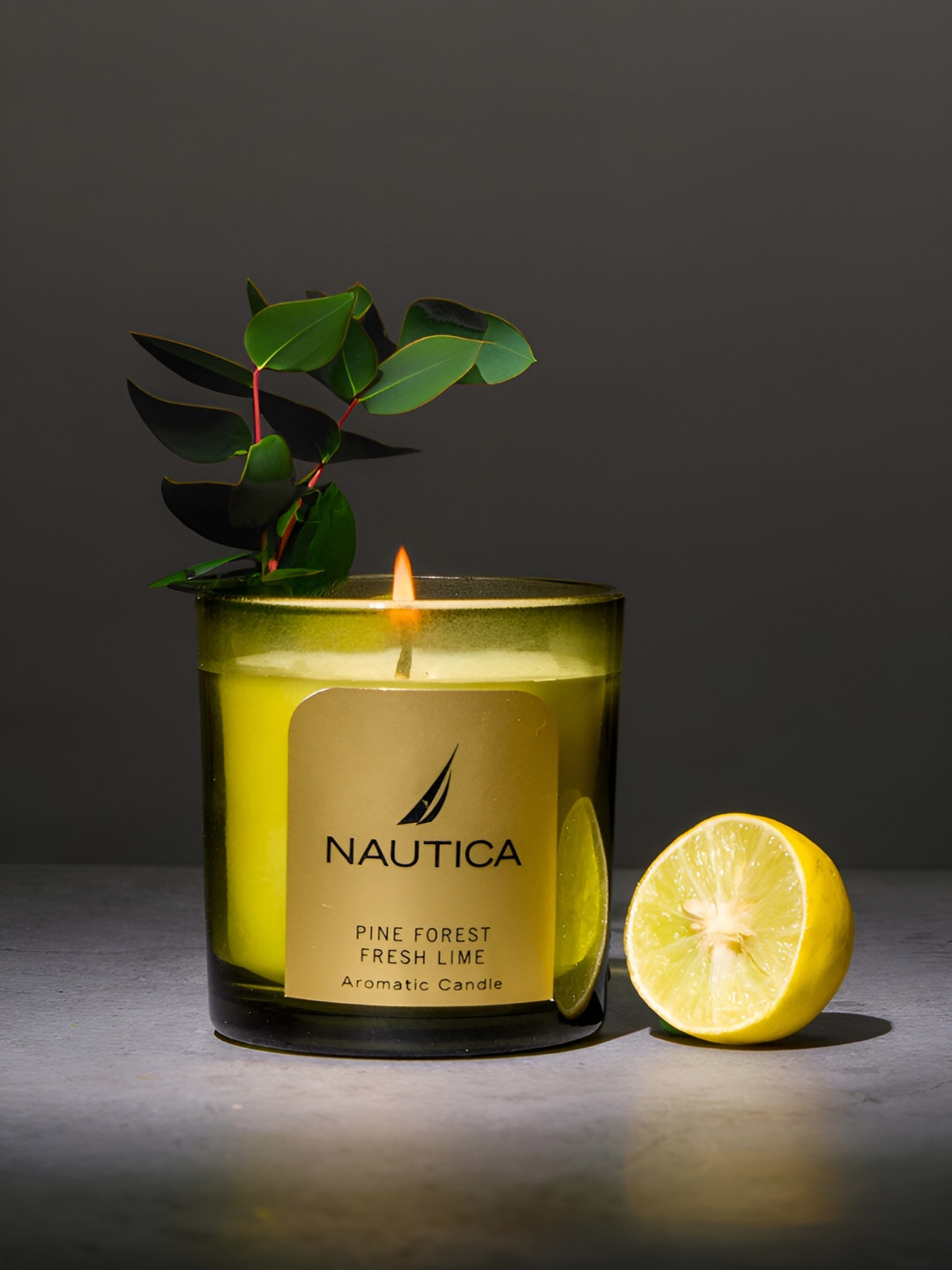 Nautica pine forest fresh lime Premium Pine Forest and Fresh Lime Solid Jar Candles