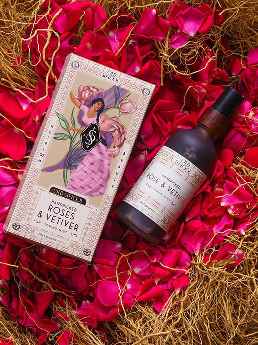 Old School Roses & Vetiver Toner Mist-100ml