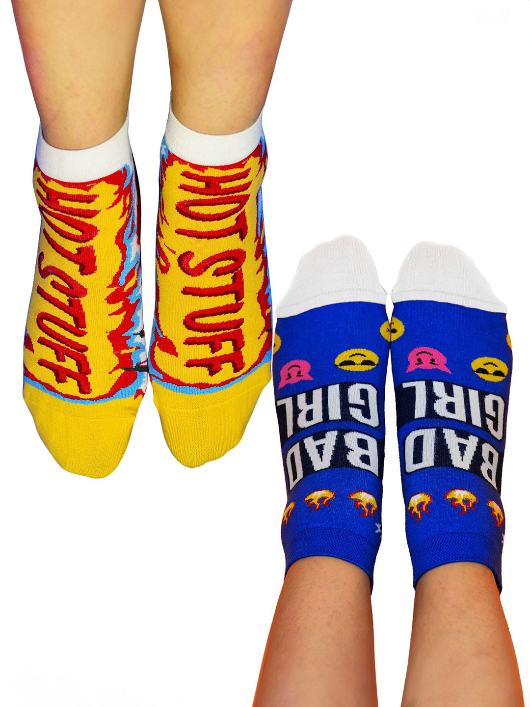 Papa Socks Unisex Pack Of 2 Printed Calf-Length Socks
