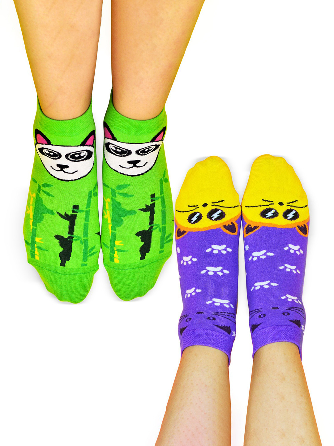 Papa Socks Unisex Pack Of 2 Breathable Anti Bacterial Ankle-Length Socks