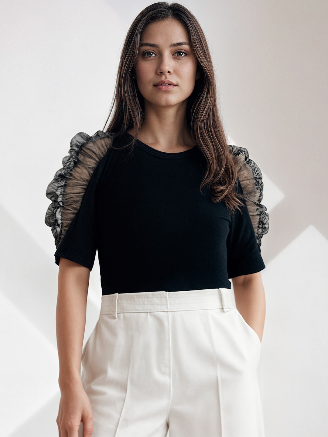 her by invictus Puff Sleeve Top