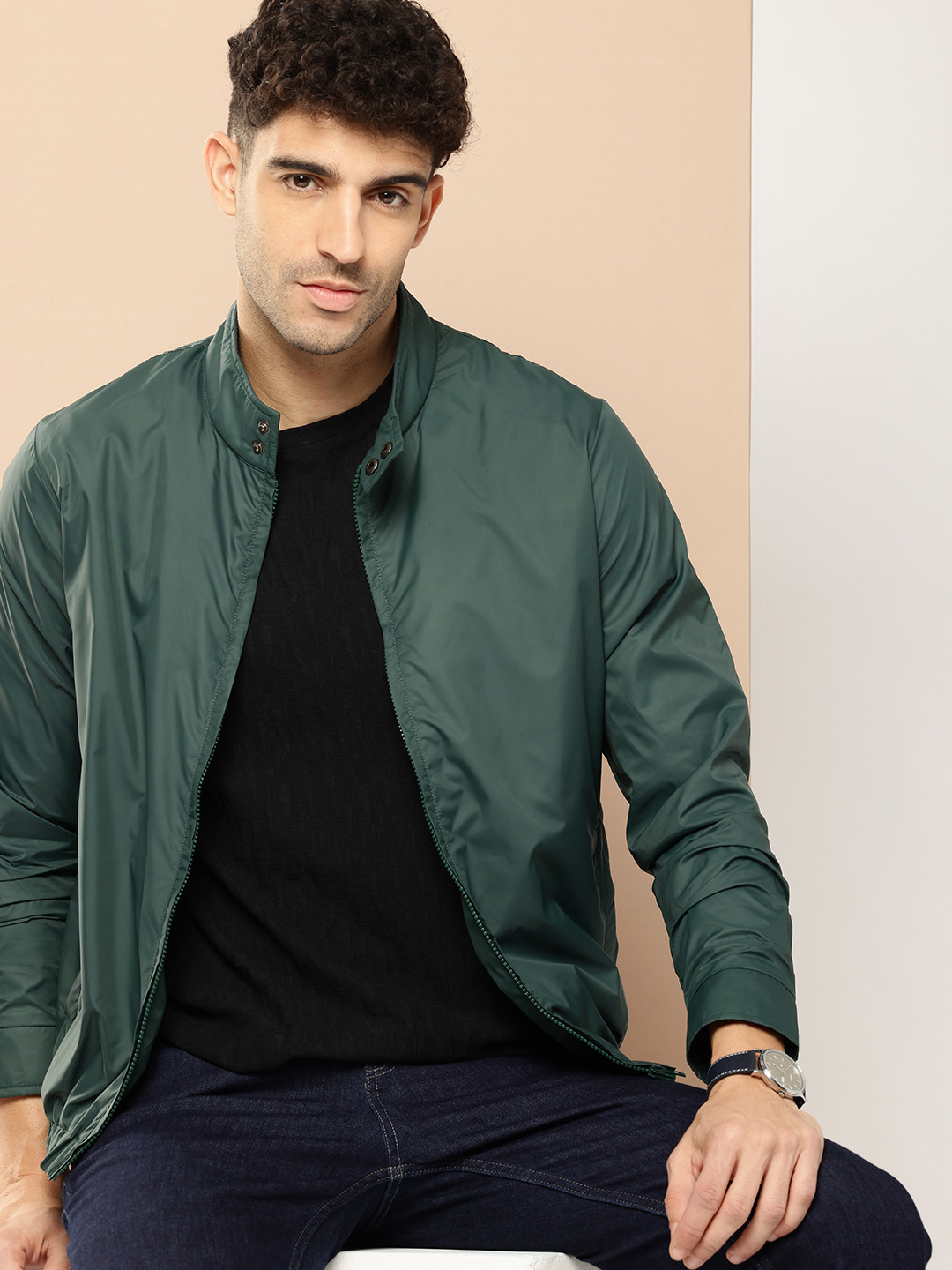 INVICTUS Double Collar Tailored Jacket