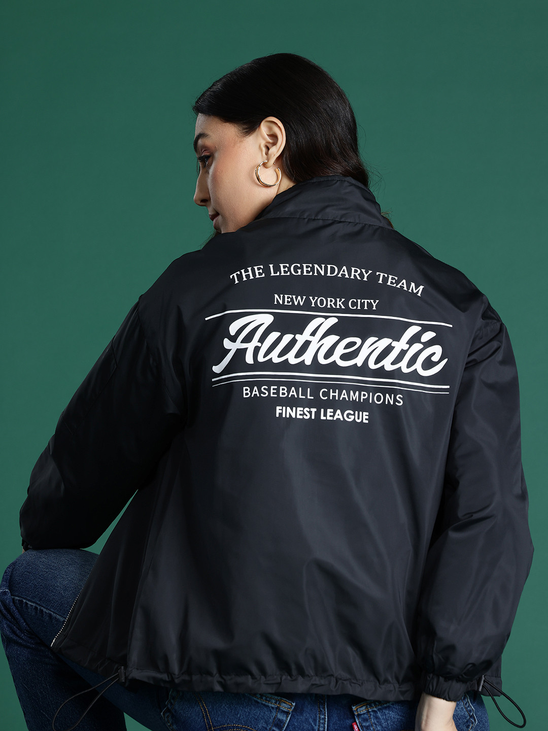 DressBerry Typography Tailored Jacket